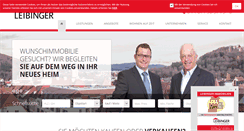 Desktop Screenshot of leibinger-immobilien.de